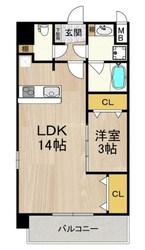 大国町駅 徒歩3分 2階の物件間取画像